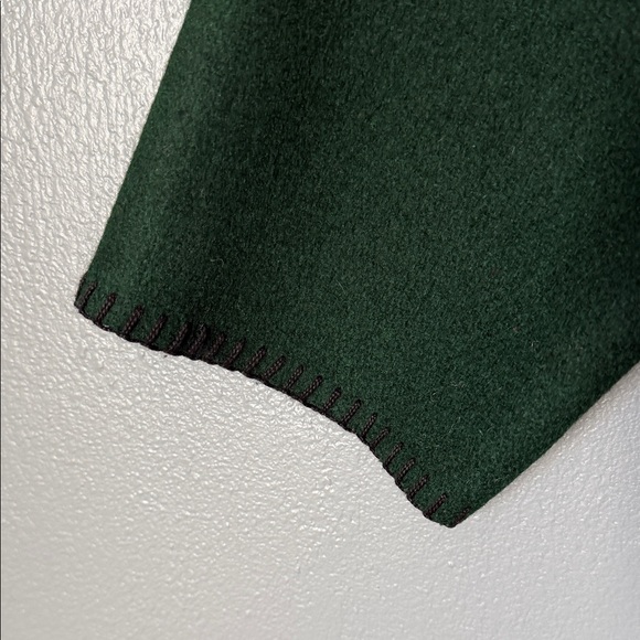 Cindy Ourings Designs Womens Wool Embroidered Yellowstone Fall Nature Overcoat M - Picture 8 of 15